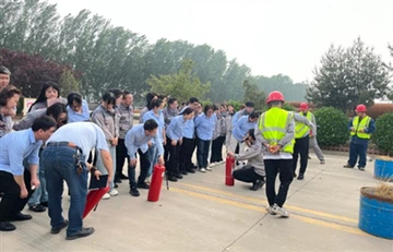 Le pipeline Xingbang mène une formation et des exercices en matière de sécurité incendie